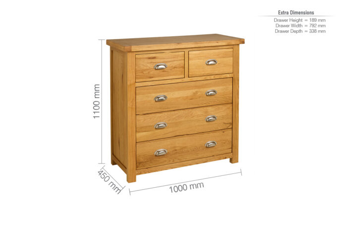 birlea Woburn 3+2 Chest-15016