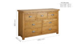 birlea Woburn 4+3 Chest-15022