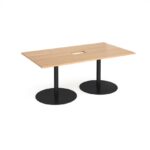 DAMS Eternal rectangular boardroom table 1800mm x 1000mm-34414