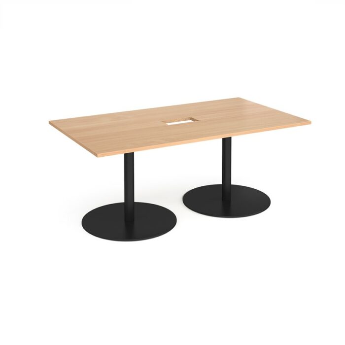 DAMS Eternal rectangular boardroom table 1800mm x 1000mm-34414