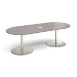 DAMS Eternal radial end boardroom table-34473