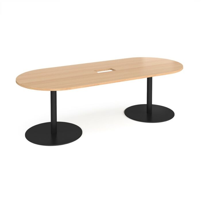 DAMS Eternal radial end boardroom table-34468