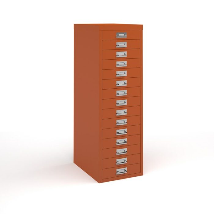 DAMS Bisley multi drawers with 15 drawers-10420