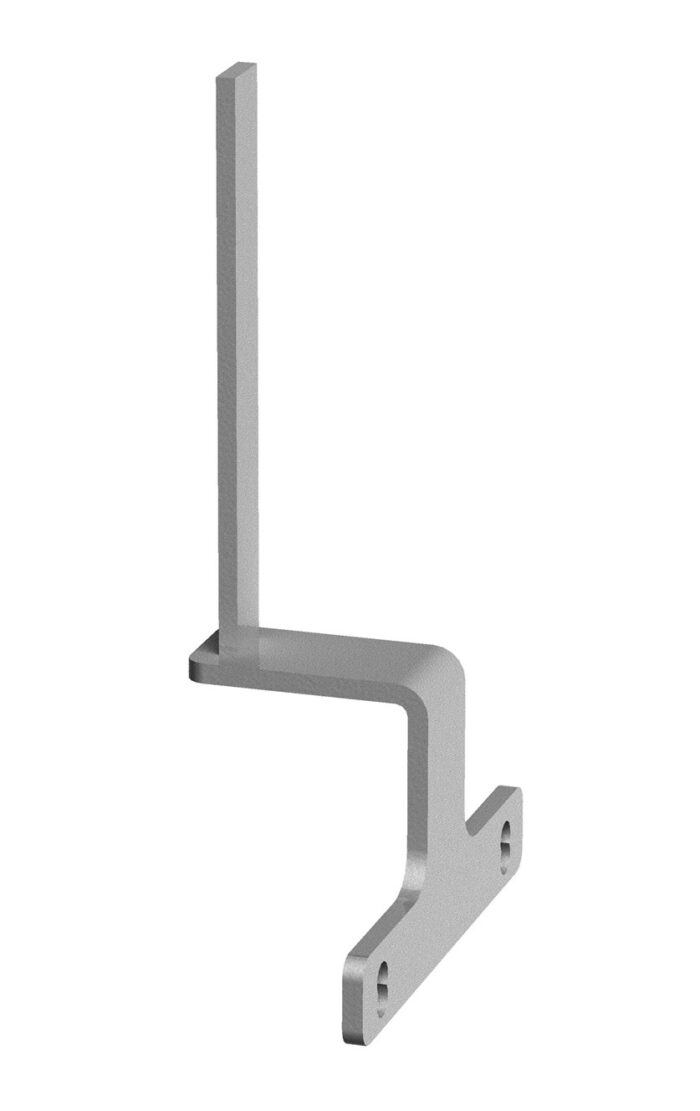DAMS Screen bracket for the ends of back to back Adapt and Fuze desks-0