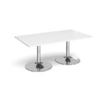 DAMS Trumpet base rectangular boardroom table 1800mm-34274