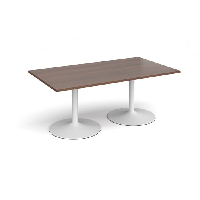 DAMS Trumpet base rectangular boardroom table 1800mm-34282