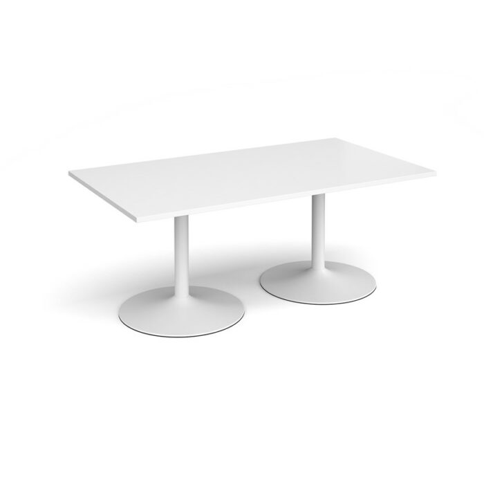 DAMS Trumpet base rectangular boardroom table 1800mm-34280