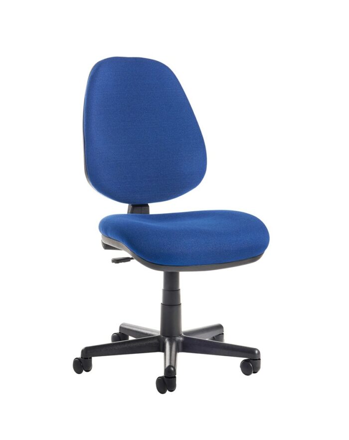 Dams Bilbao fabric operators chair with no arms-0