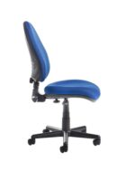 Dams Bilbao fabric operators chair with no arms-8655