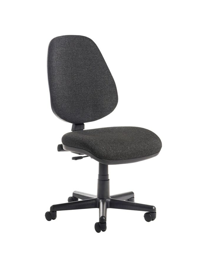Dams Bilbao fabric operators chair with no arms-8658