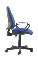 Dams Bilbao fabric operators chair with lumbar support-8634