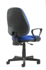 Dams Bilbao fabric operators chair with lumbar support-8643