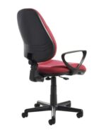 Dams Bilbao fabric operators chair with lumbar support-8630
