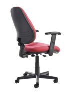 Dams Bilbao fabric operators chair with lumbar support-8619