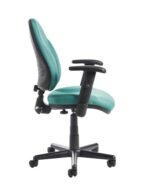 Dams Bilbao fabric operators chair with lumbar support-8623