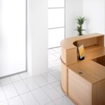 DAMS Denver reception corner hutch unit-8048