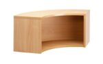 DAMS Denver reception corner hutch unit-8049