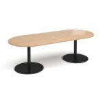 DAMS Eternal radial end boardroom table-9078