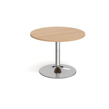 DAMS Trumpet base circular boardroom table 1000mm-0