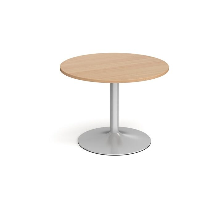 DAMS Trumpet base circular boardroom table 1000mm-9082