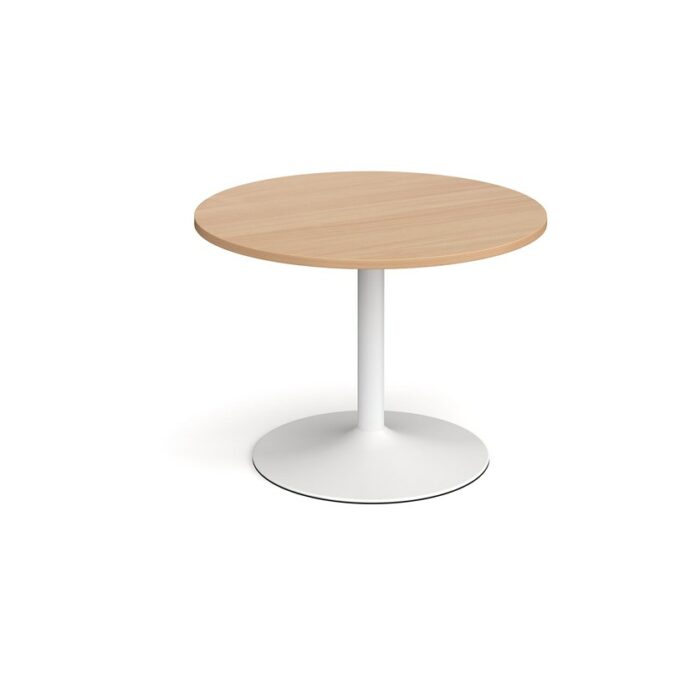 DAMS Trumpet base circular boardroom table 1000mm-9081