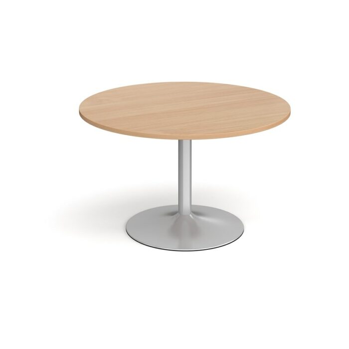 DAMS Trumpet base circular boardroom table 1200mm-9085