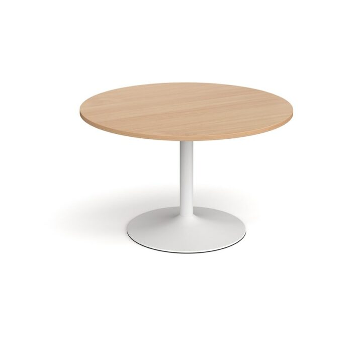 DAMS Trumpet base circular boardroom table 1200mm-9086