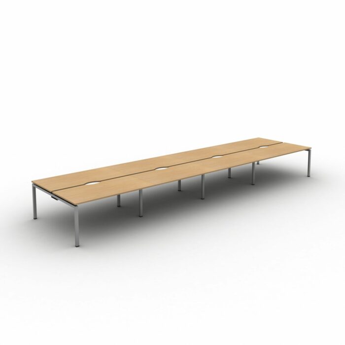 Mobili Soho2 8 Person Back to Back Desk-18439