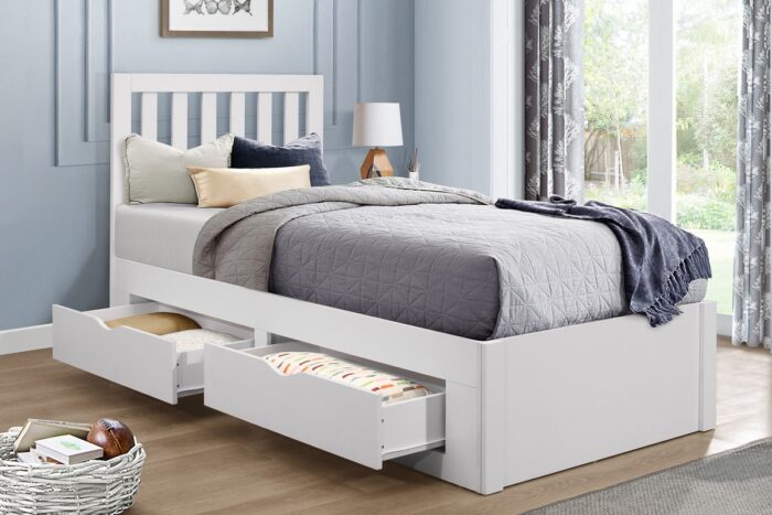 birlea wooden Appleby Bed white-7889