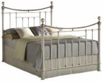 Birlea Bronte Metal Bed Frame black or cream -7750