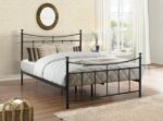 birlea Emily Metal Bed Frame black or cream-7770