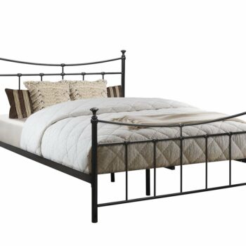 birlea Emily Metal Bed Frame black or cream-0