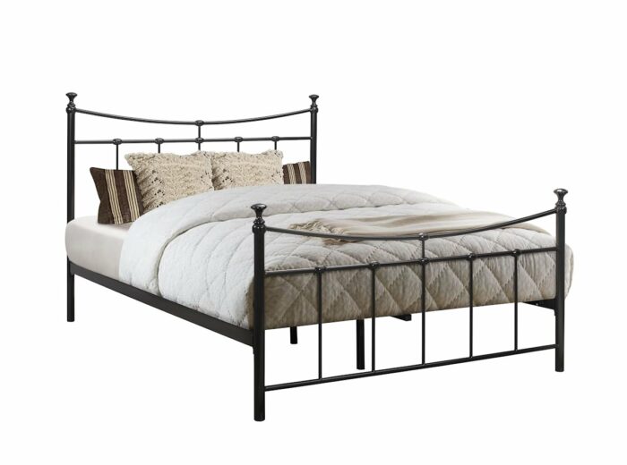 birlea Emily Metal Bed Frame black or cream-0