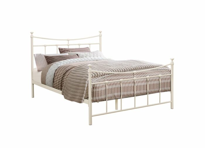 birlea Emily Metal Bed Frame black or cream-7767