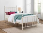 Birlea Jessica metal cream Bed-7941