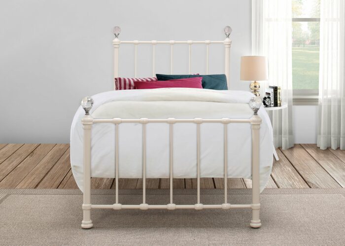 Birlea Jessica metal cream Bed-7943
