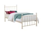 Birlea Jessica metal cream Bed-0