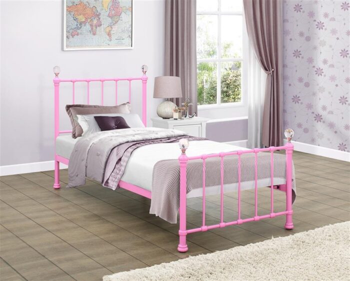 Birlea Jessica metal cream Bed-7940