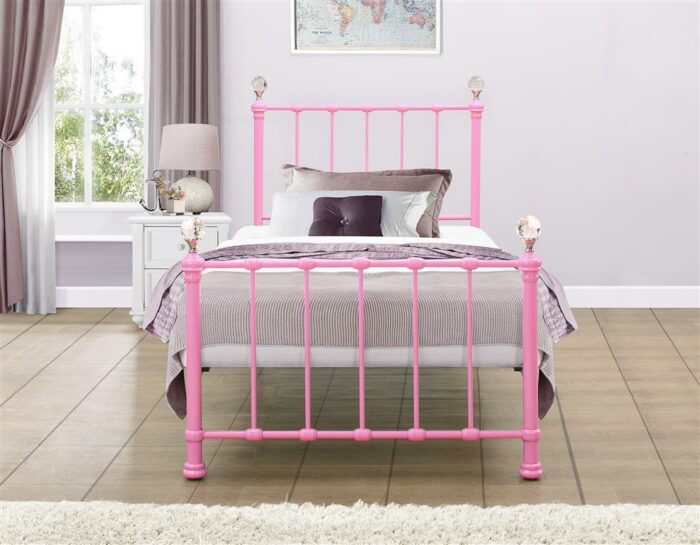 Birlea Jessica metal cream Bed-7945