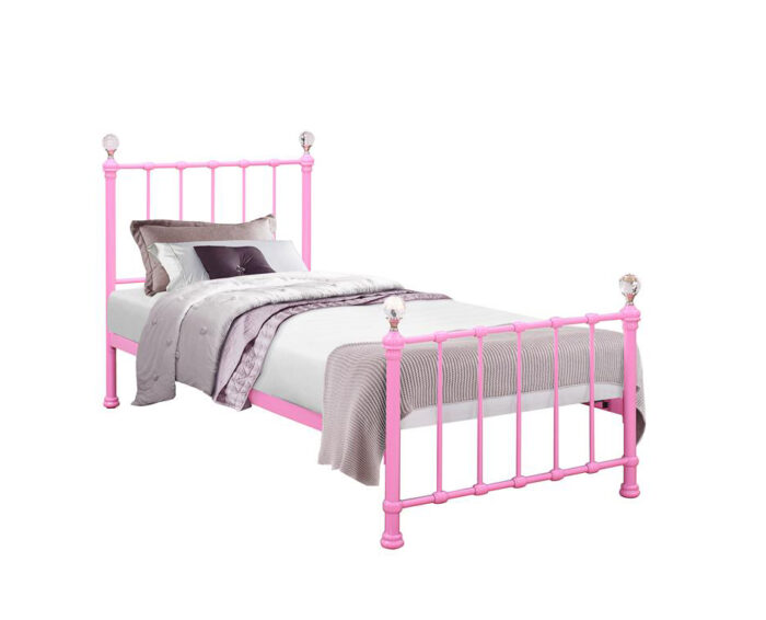 Birlea Jessica metal cream Bed-7942