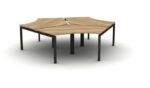 Mobili Soho2 Delta 120 degree Workstation Set (3 Desks)-0
