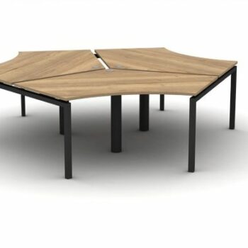 Mobili Soho2 Delta 120 degree Workstation Set (3 Desks)-0