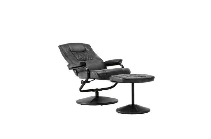 Birlea Memphis Swivel Chair and Footstool-8378