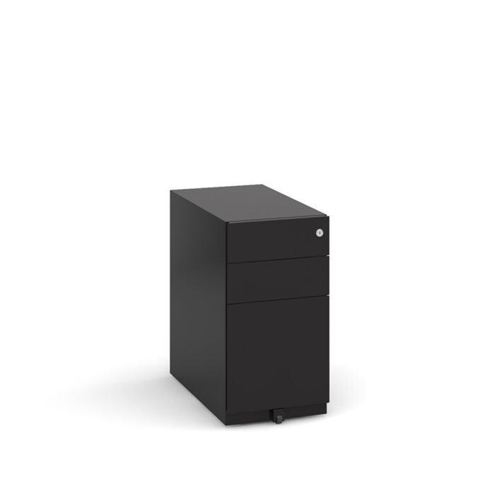 BIG DEALS Steel 3 Narrow Drawer Pedestals-0