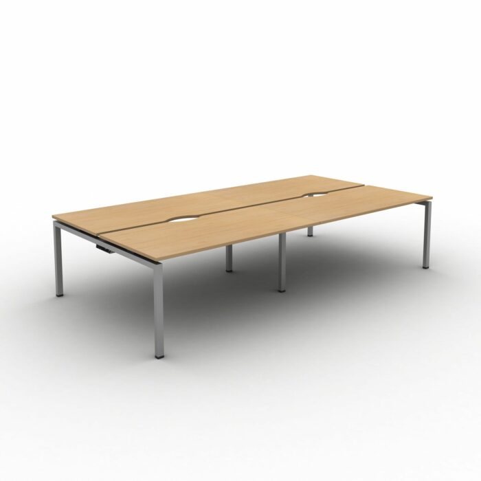 Mobili Soho2 4 Person Back to Back Desk-18438