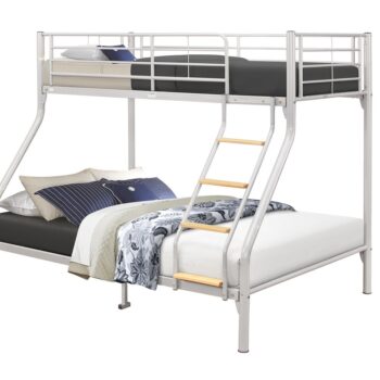 Birlea metal Nexus Bunk Bed silver-0