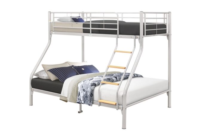 Birlea metal Nexus Bunk Bed silver-0