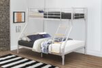 Birlea metal Nexus Bunk Bed silver-7948