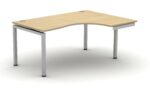 Mobili Soho2 Core Workstation with Pedestal Bracket( Ends are 800d & 600d )-0