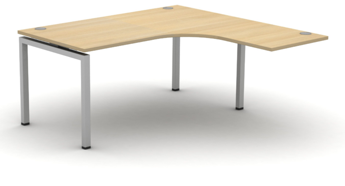 Mobili Soho2 Radial Workstation for Supporting Pedestal-0